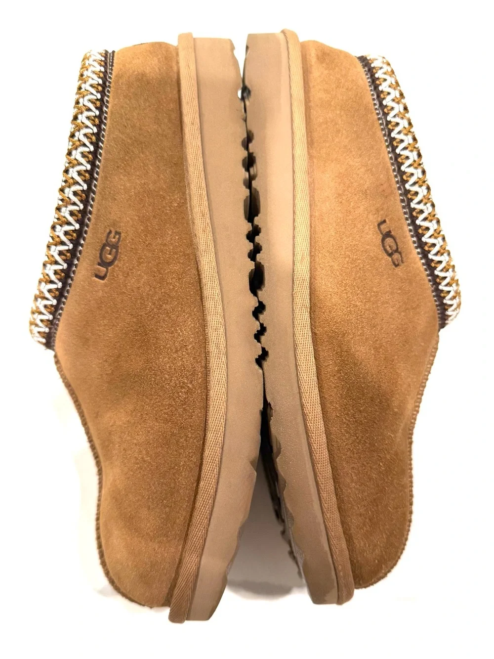Kids Ugg Tasman II Slipper-Kids Size 5-Chesnut Color